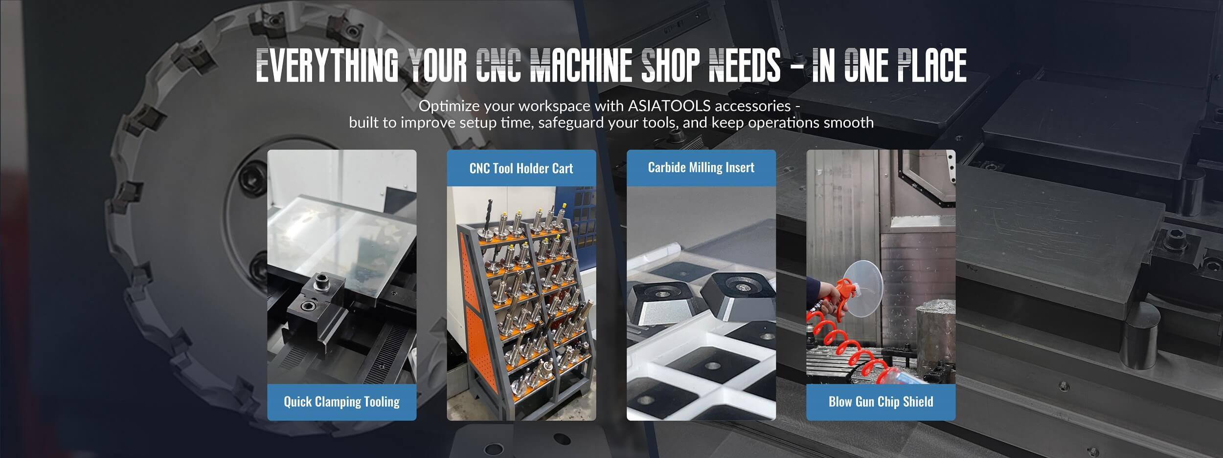 CNC Accessories Solutions ASIATOOLS
