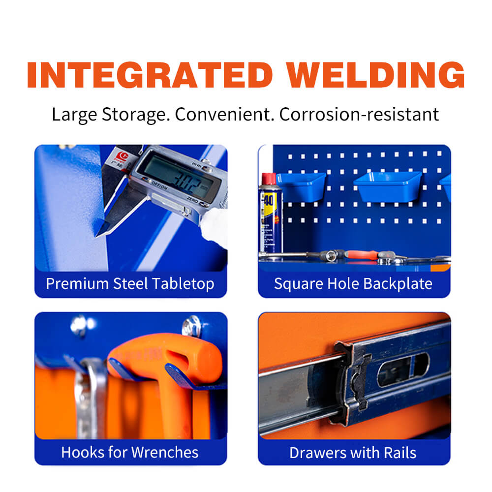 CNC Tool Storage Cabinet Tool Workbench Rolling Tool Cart With Drawers