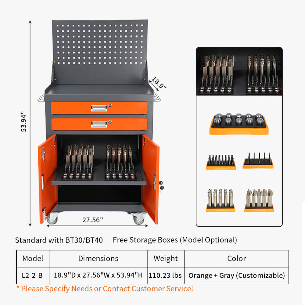 CNC Tool Cabinet ASIATOOLS-L2-2-B