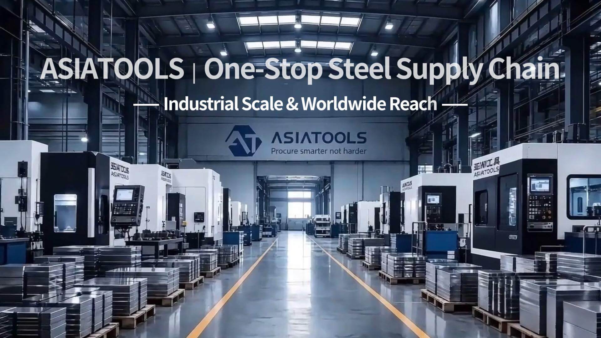 Load video: ASIATOOLS-One-Stop Steel Supply Chain