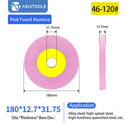 ASIATOOLS-Pink Fused Alumina Resin Fiber Disc