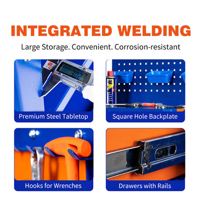 CNC Tool Storage Cabinet Tool Workbench Rolling Tool Cart With Drawers