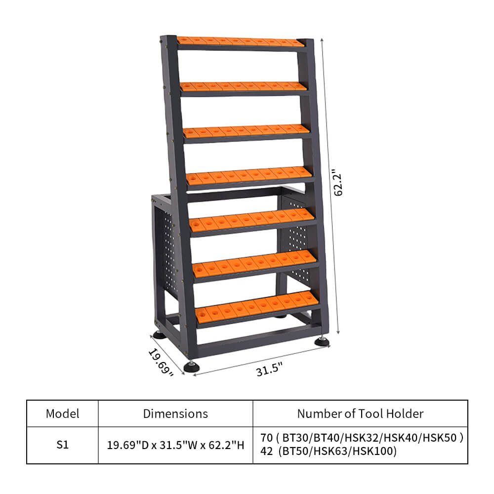 Tool Holder Rack ASIATOOLS-S1