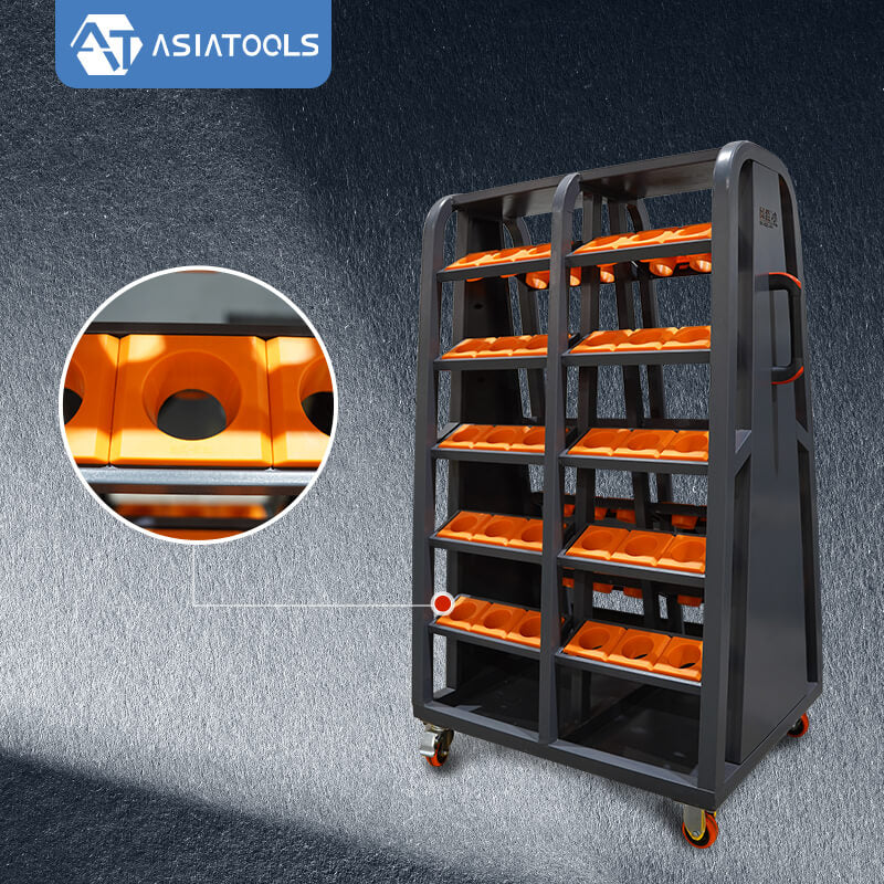 ASIATOOLS-E4 CNC tool holder cart-2