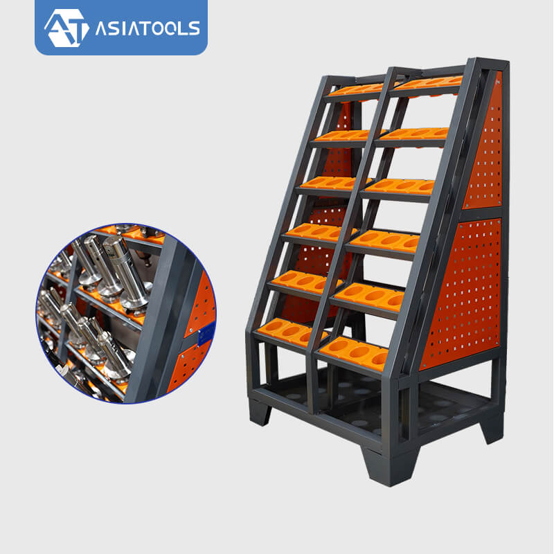 ASIATOOLS-E7 CNC tool holder storage rack-2